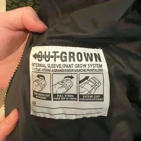 Columbia Boys interchange green Jacket shell - Picture 8 of 8